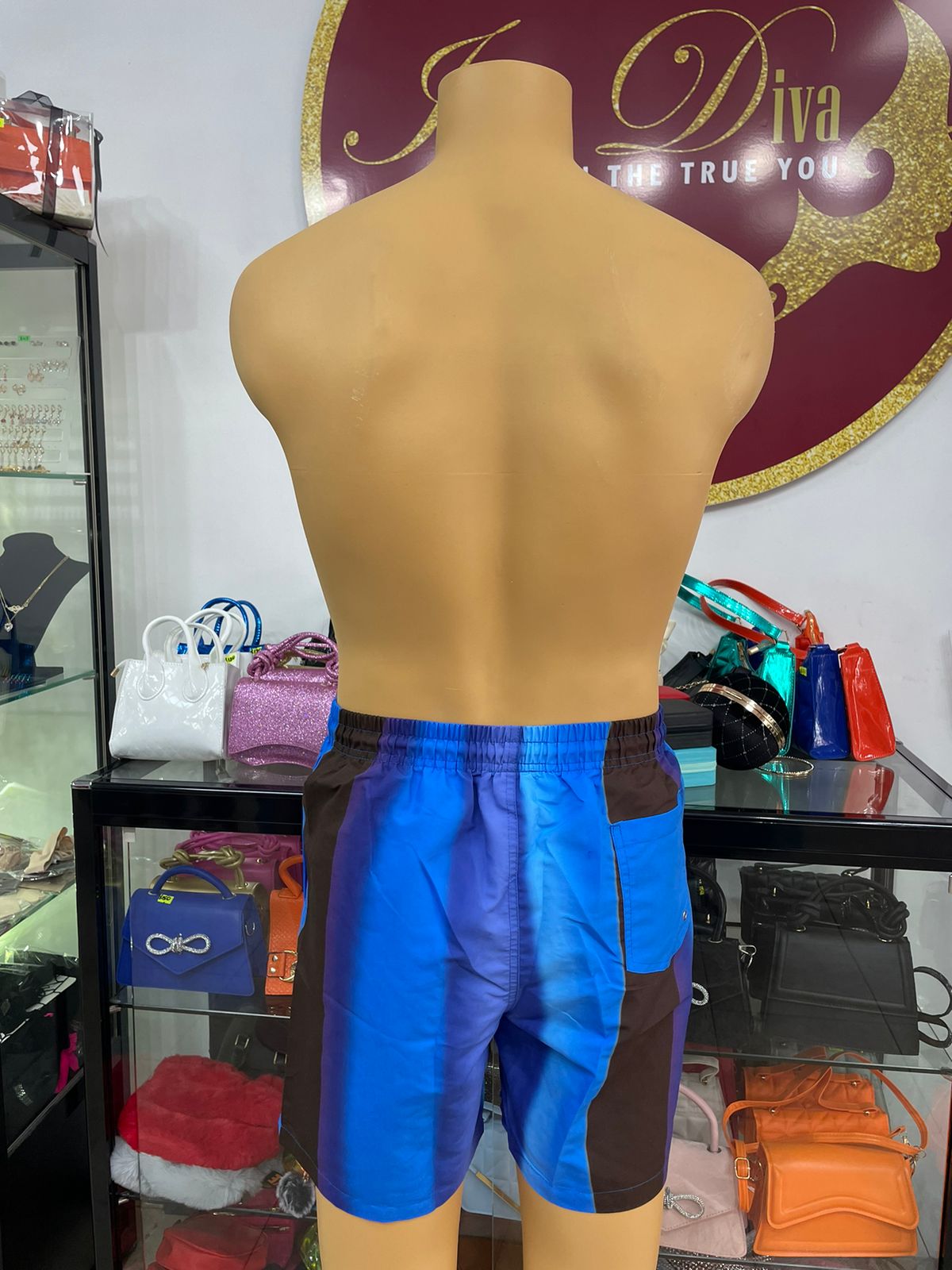 Blue Swimtrunks