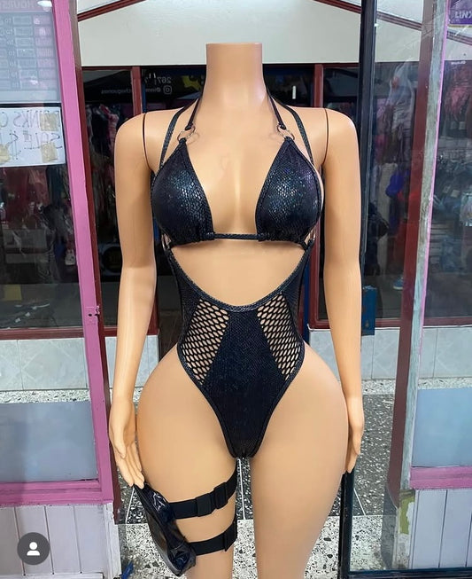 Snake Fishnet 2pc Bikini