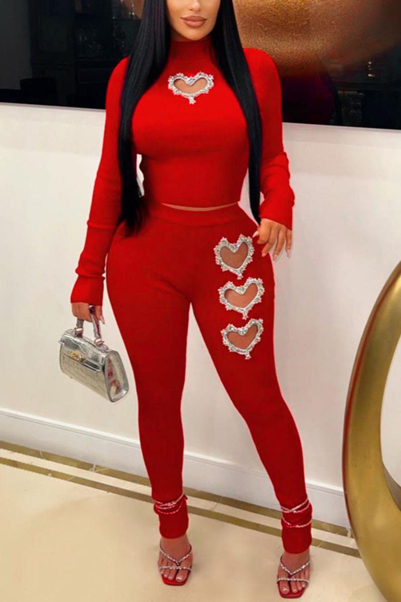 Heart Pants Set