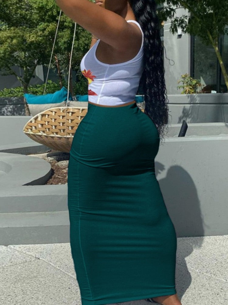 Maxi skirt set