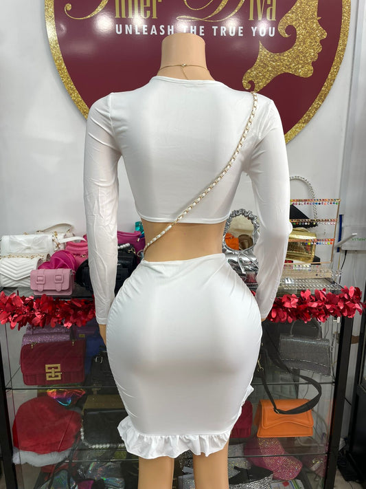 White Skirt Set