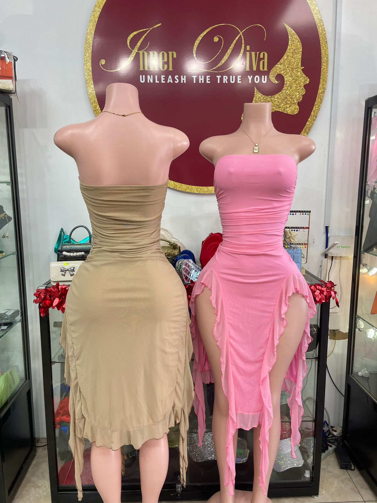 Tube Ruffle Dress