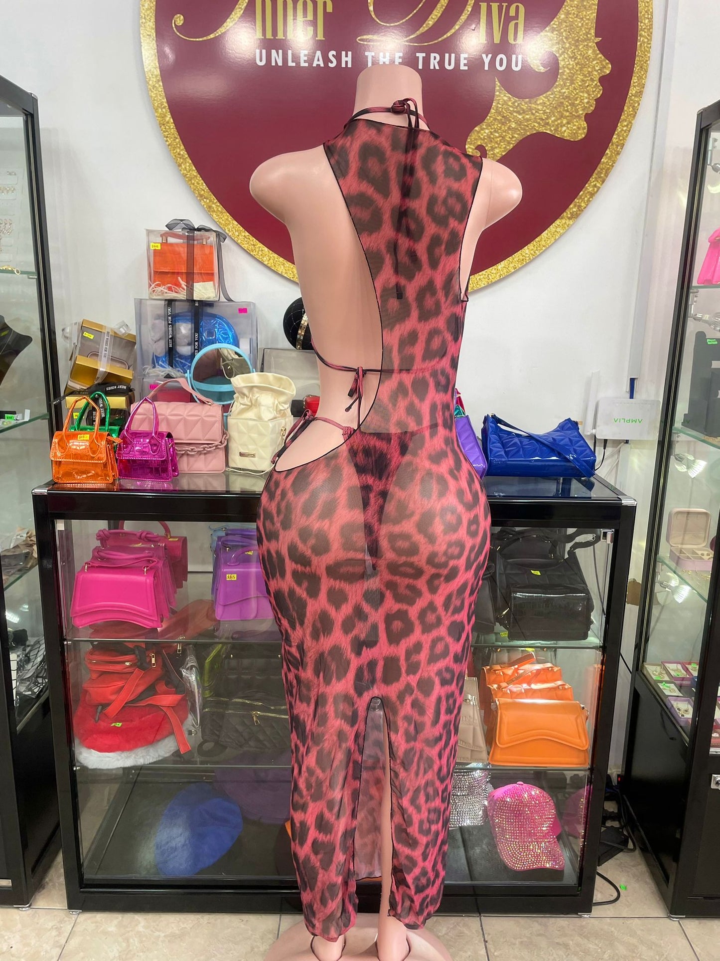 Keisha Leopard 3 Piece Swimsuit
