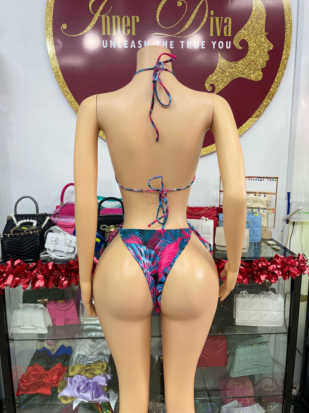 Tropical 3pc Swimsuit