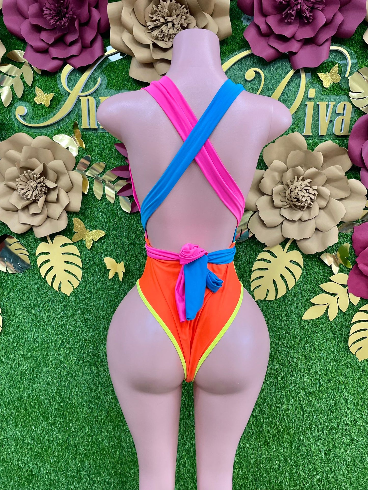 Kimora Multicolor Monokini