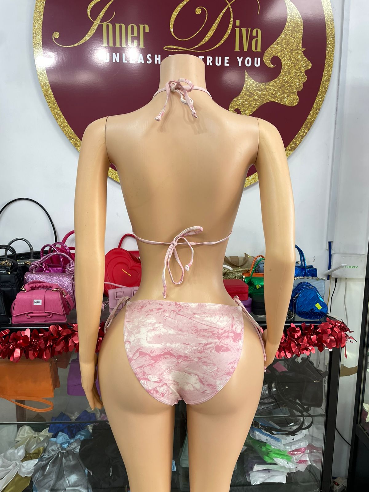 Pink 3Piece Swim