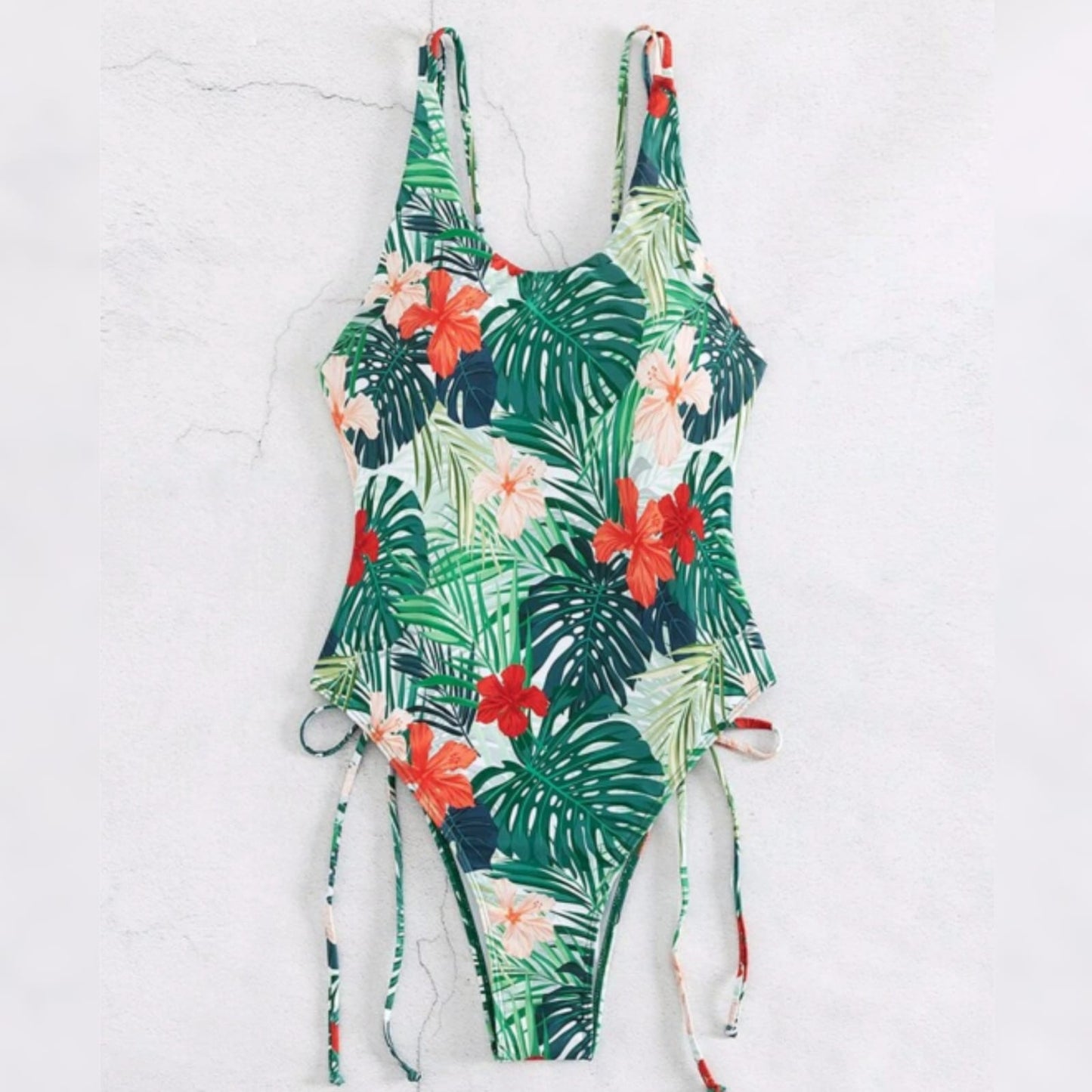 Leaf Print Monokini