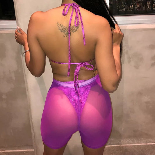 Mesh pants