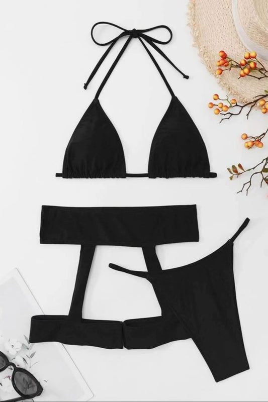 Bikini with garter