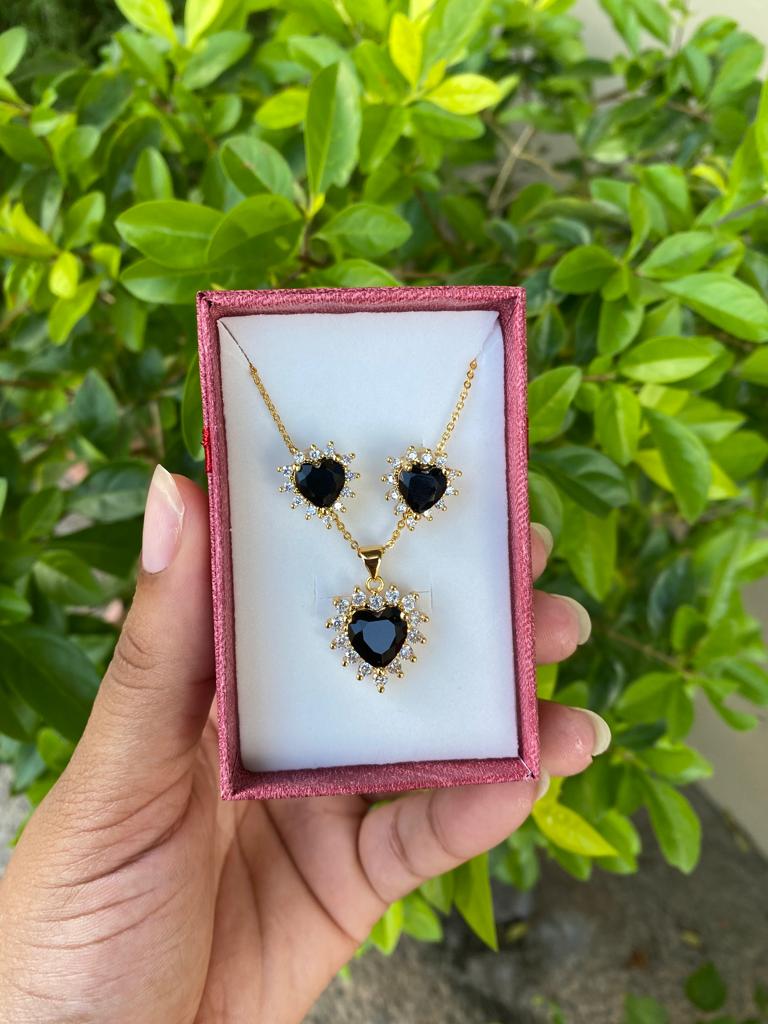 Heart chain set