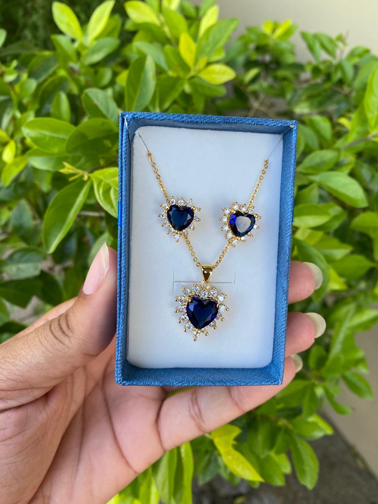 Heart chain set