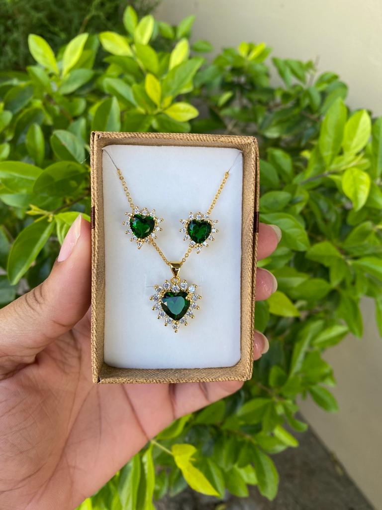 Heart chain set