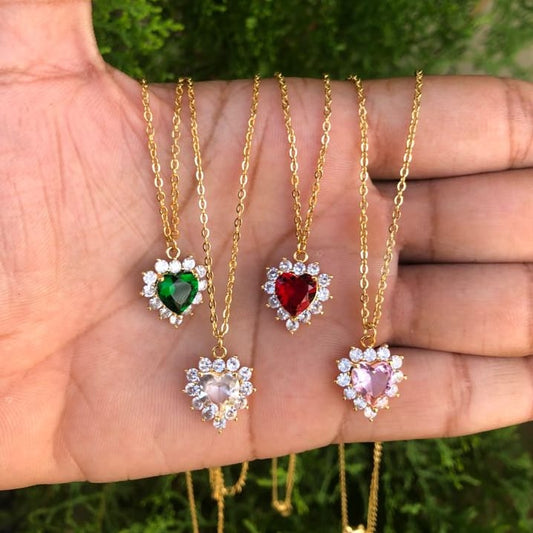 Heart chain set