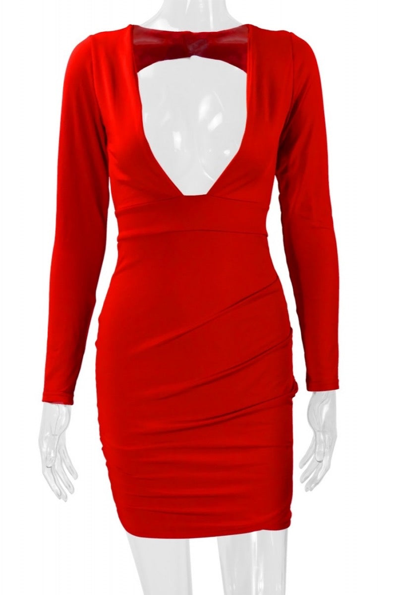 Anna Backless Dress