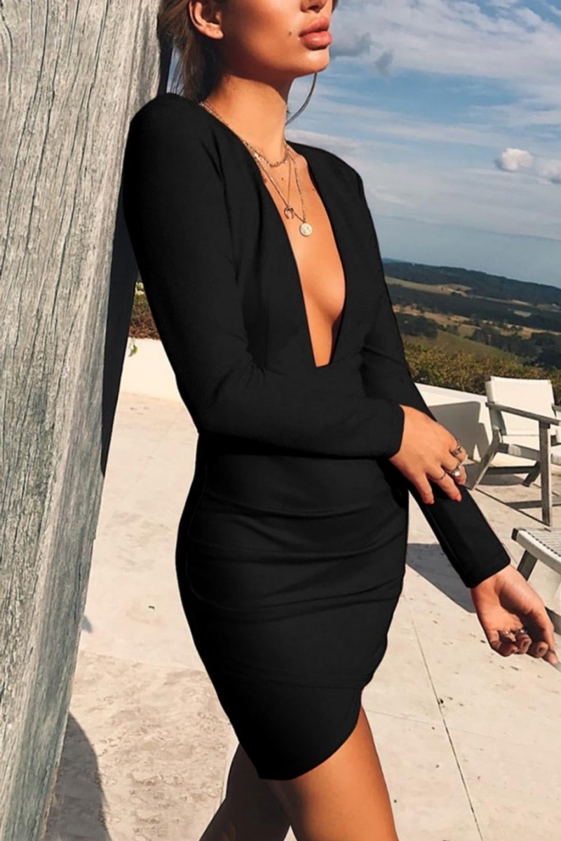 Anna Backless Dress