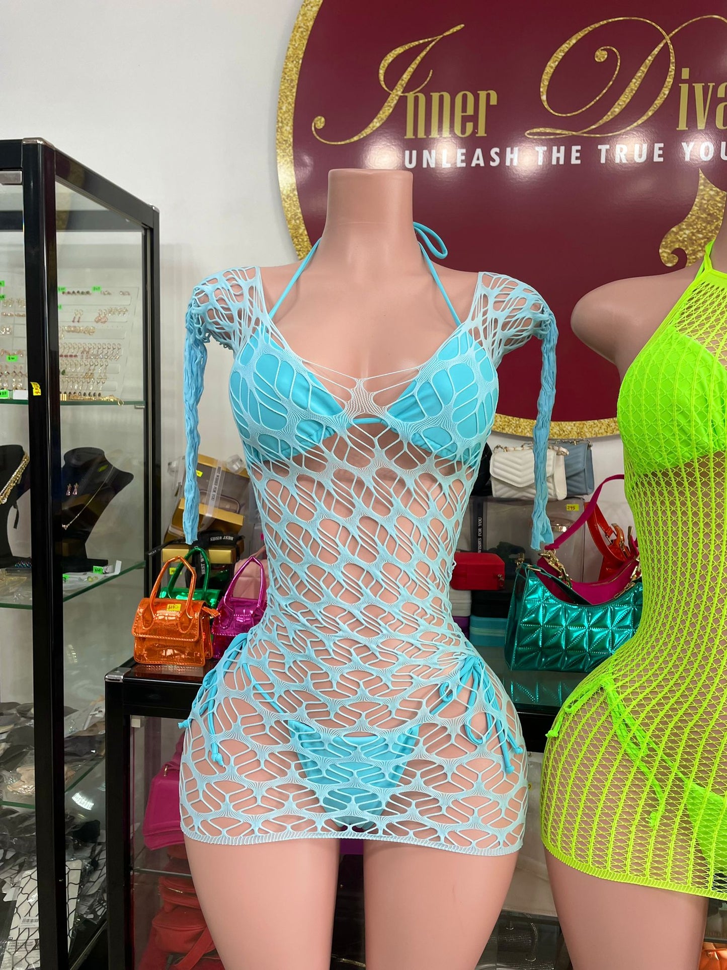 Fishnet Dress