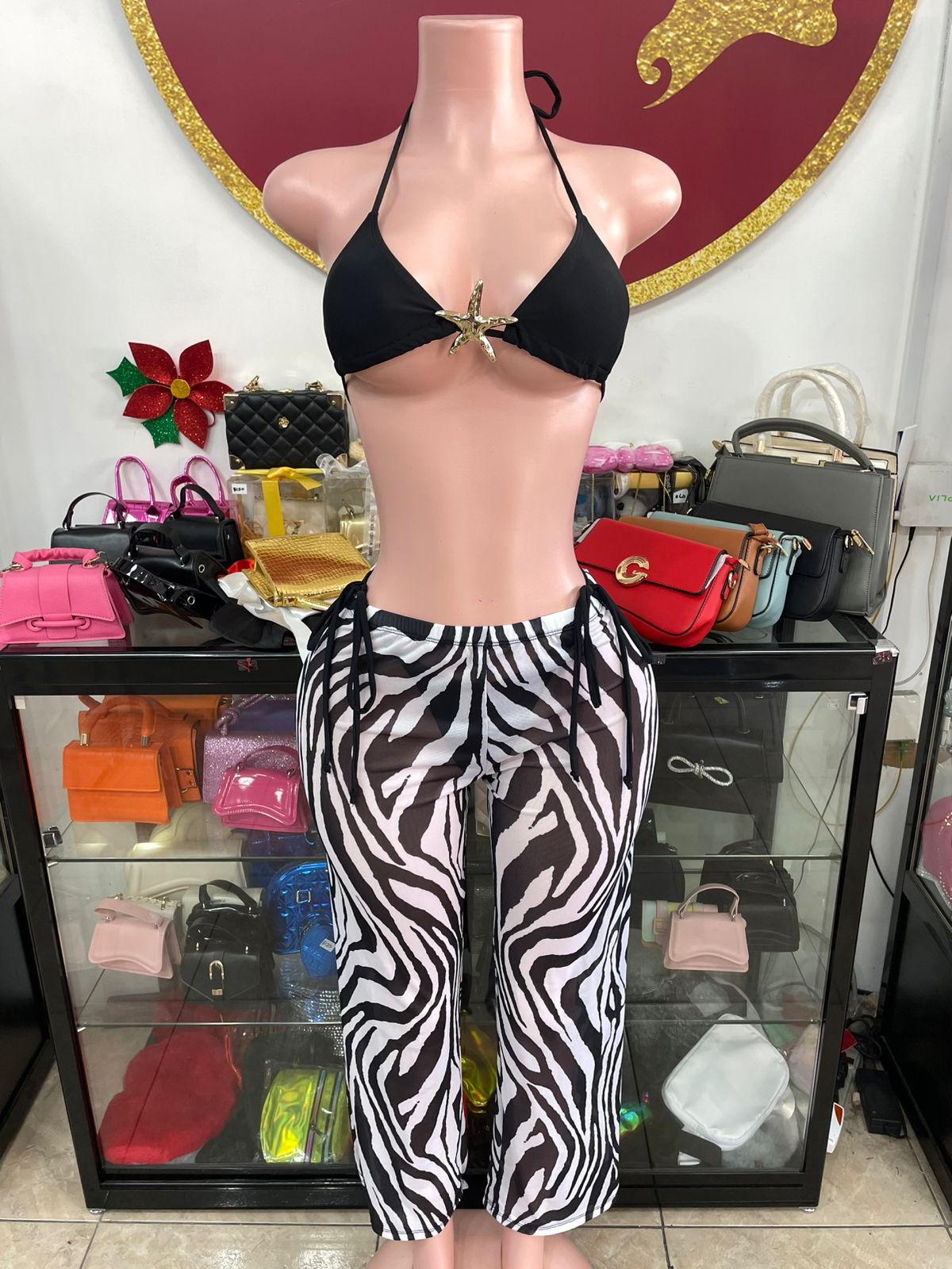 3 Piece Long Pants Swimwear
