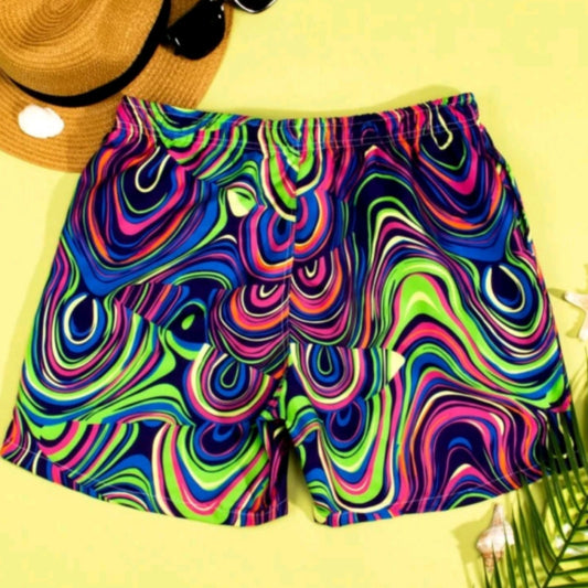 Tie Dye Swim Trunks