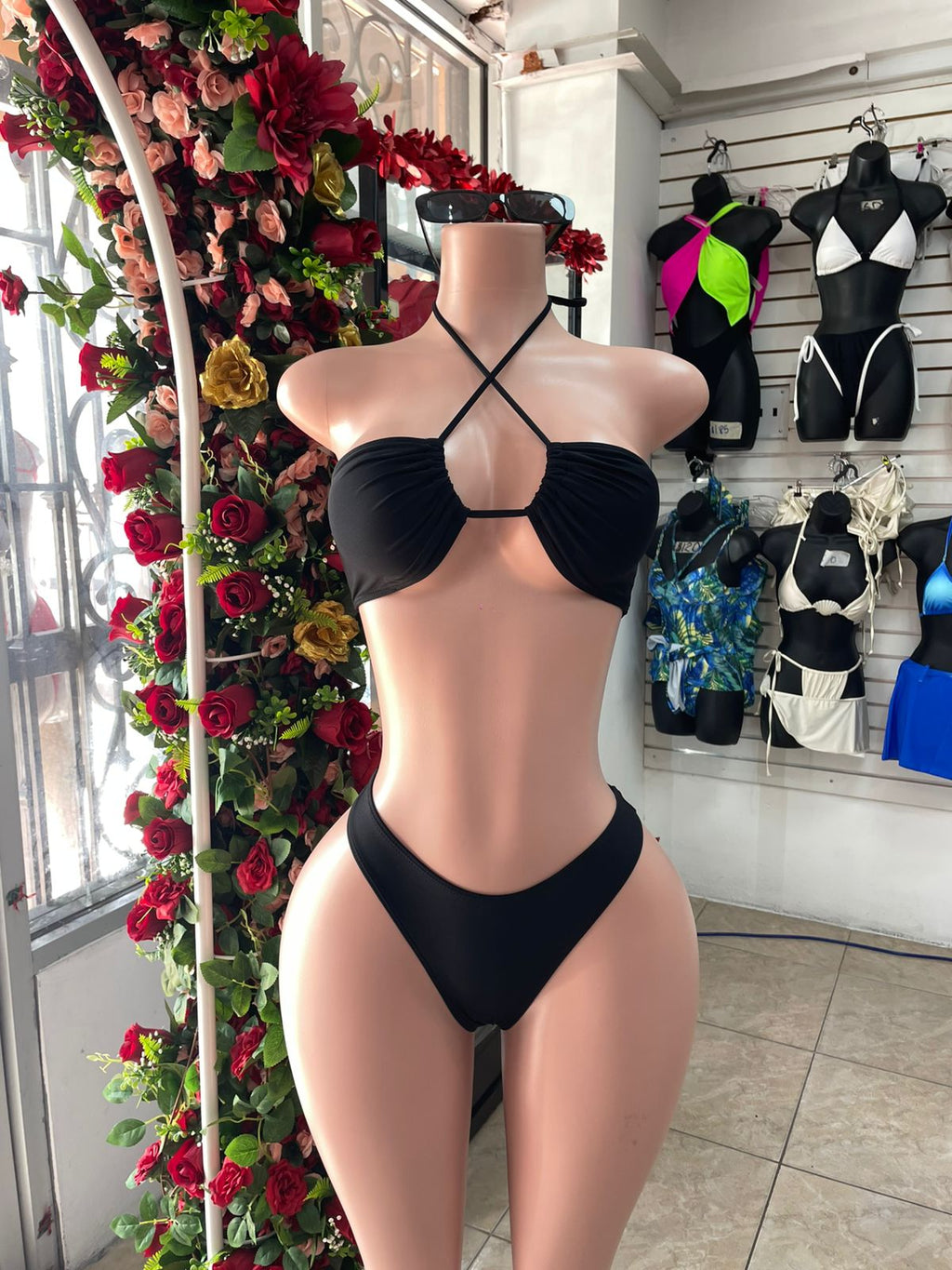 Black 3pc Swimsuit