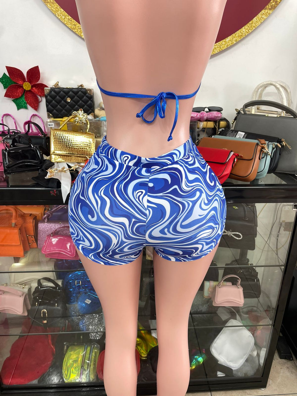 Blue Swim Pants