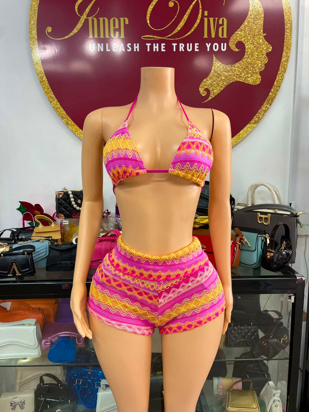 Pants 3 Piece Swimsuit