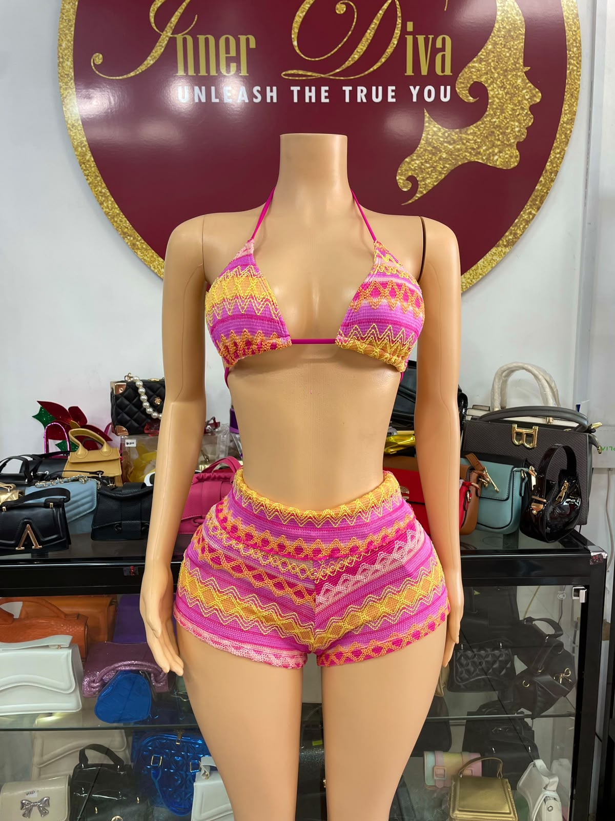 Pants 3 Piece Swimsuit