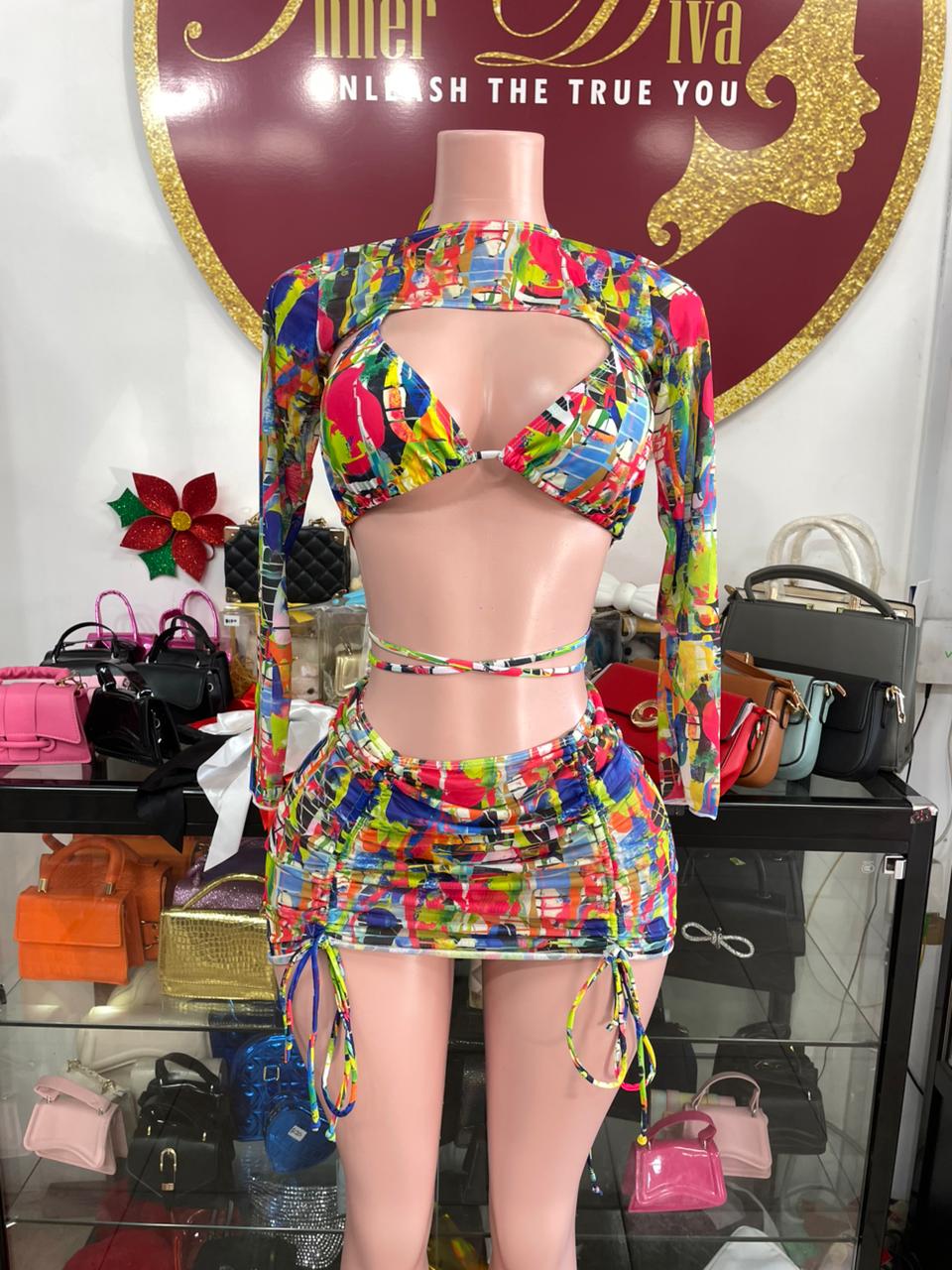 Jaliyah 4pc Swimwear