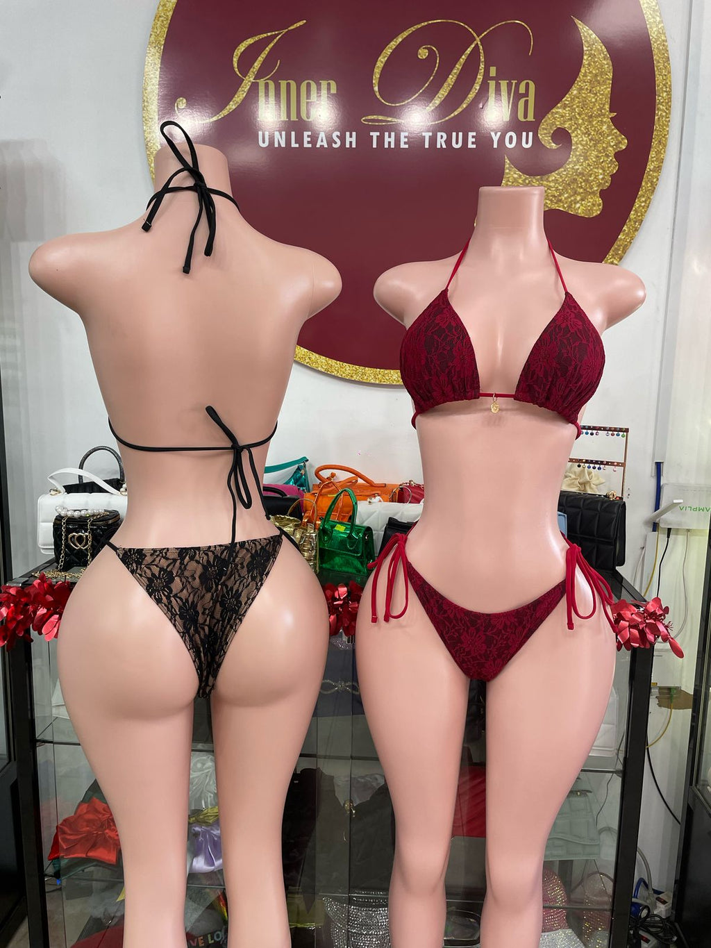 Lace 3 Piece Swimwear