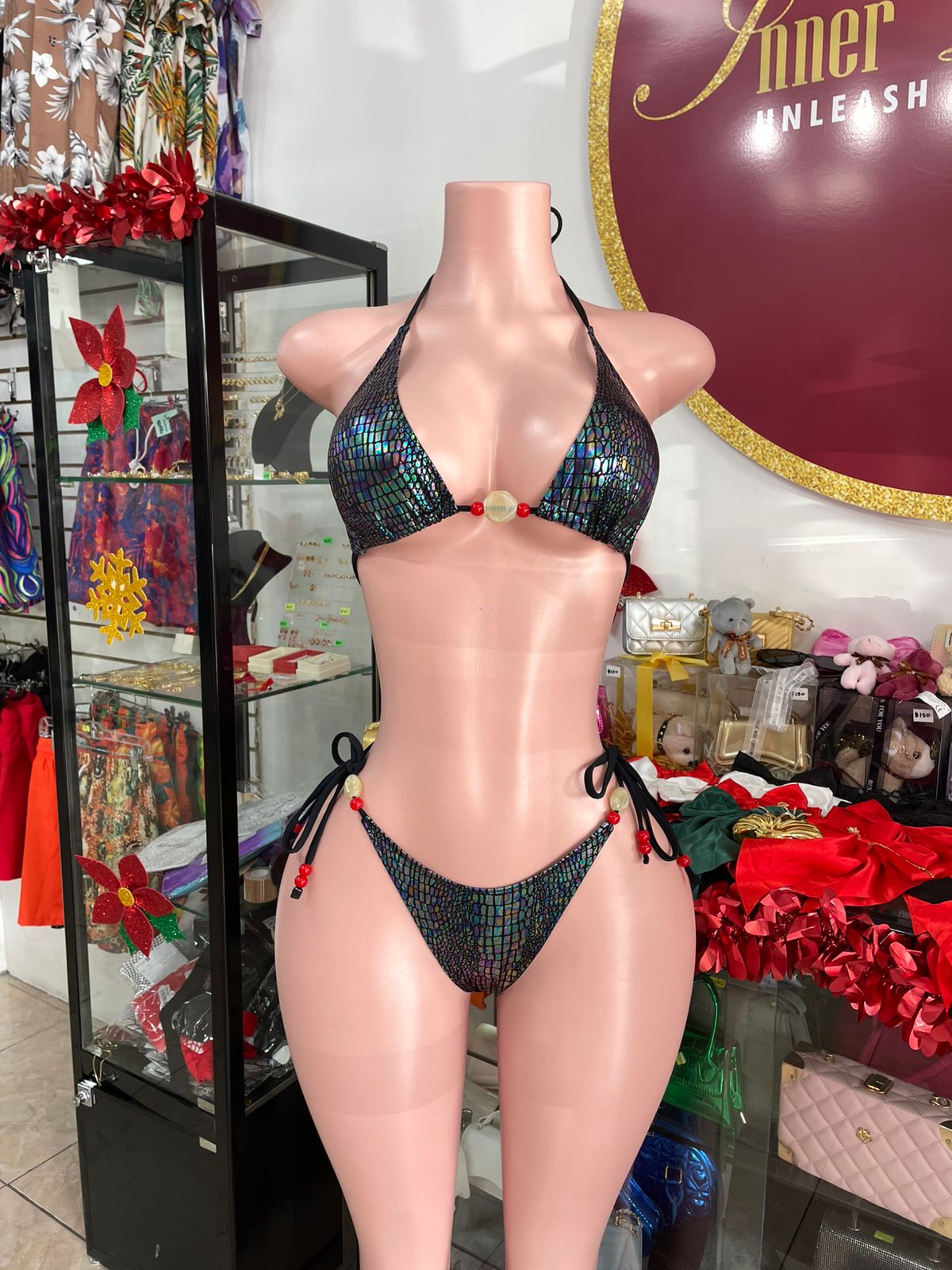 Snake Holographic Bikini