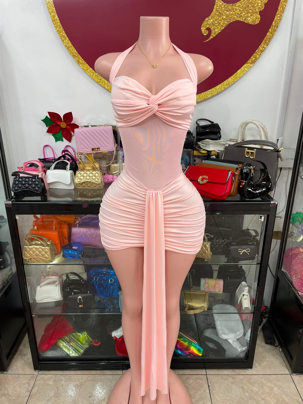 Hayley Halter Dress