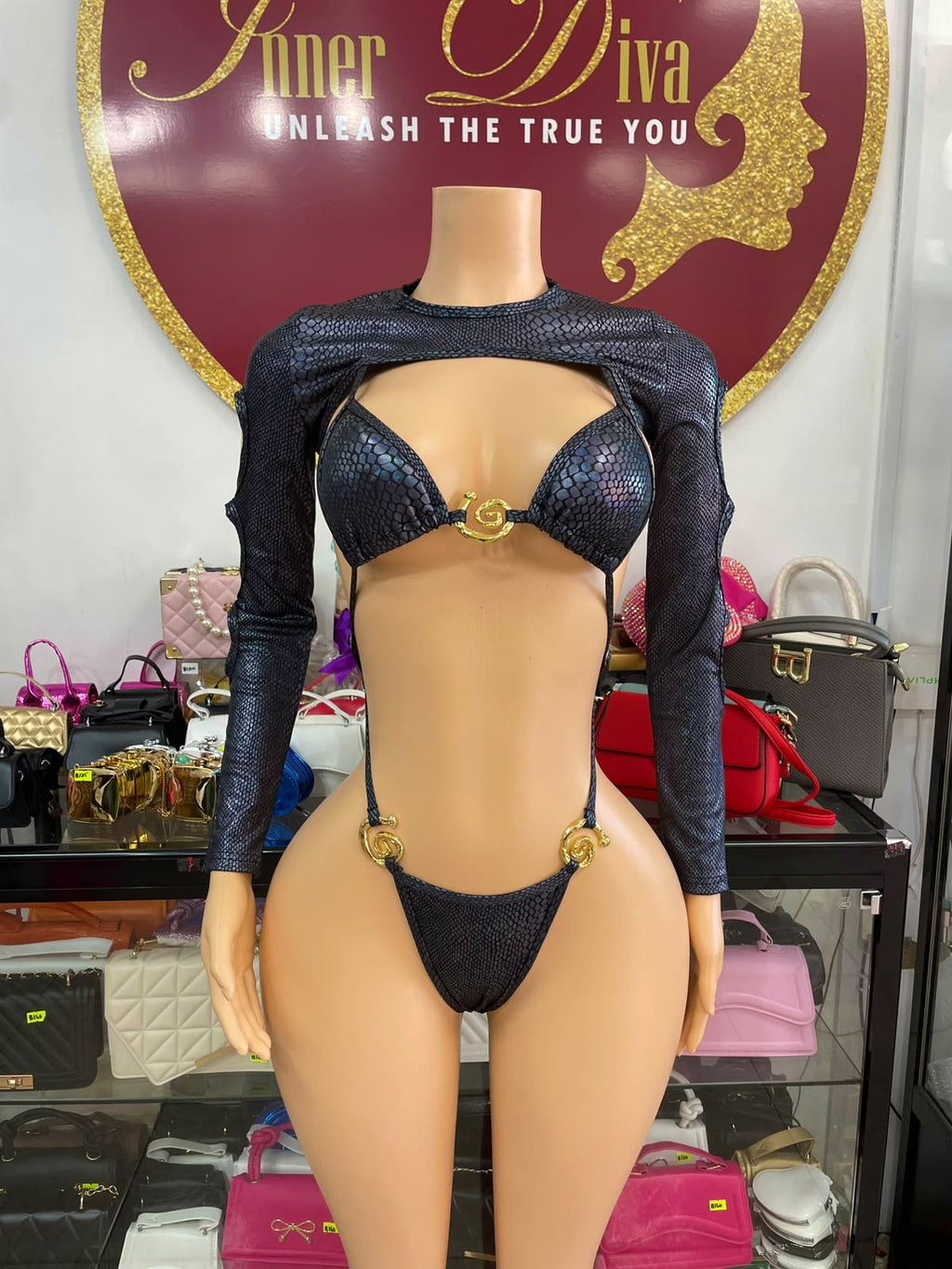 Snakeskin Monokini