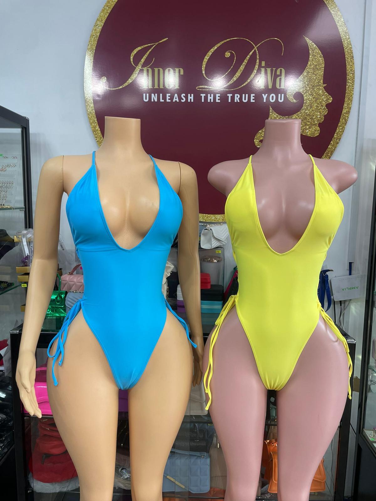 Deep V Monokini