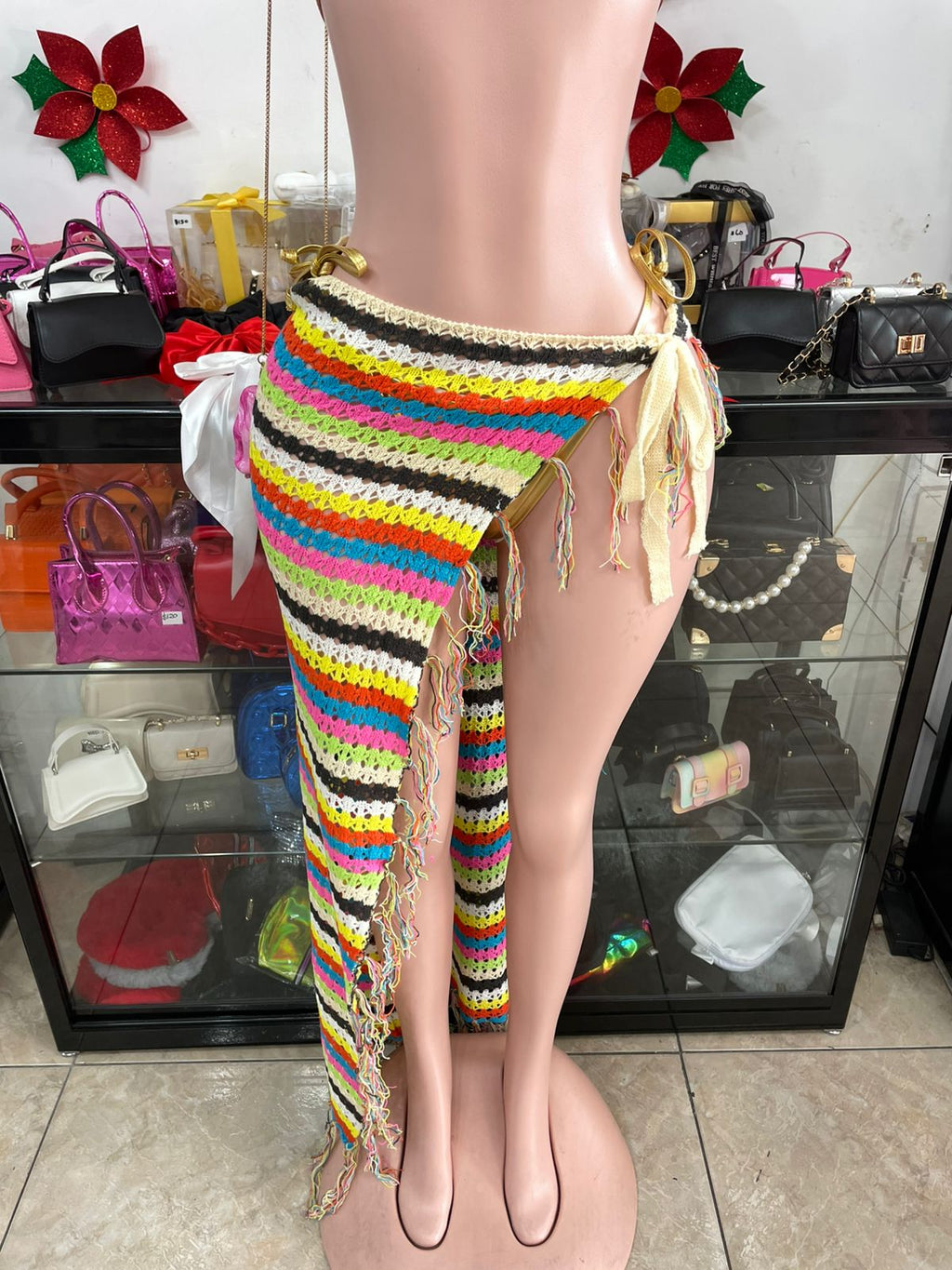Knit Wrap Coverup