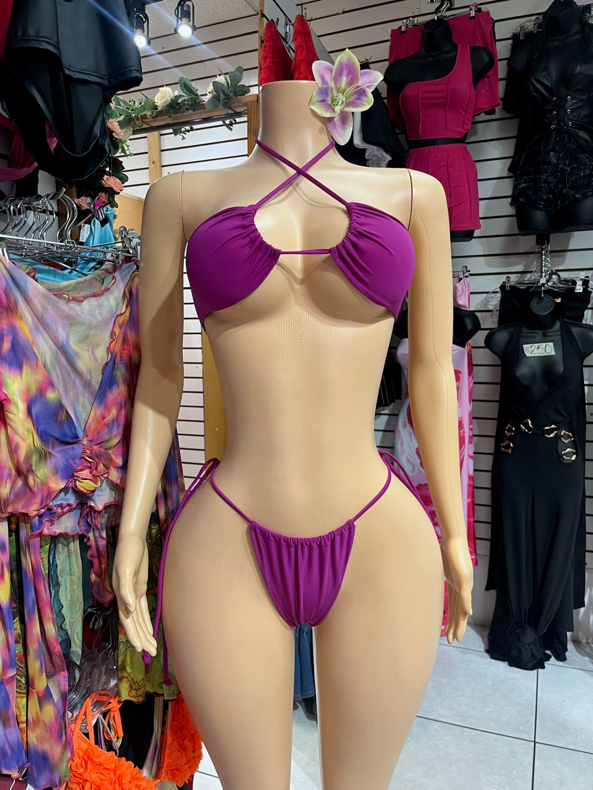 Purple 2pc Bikini