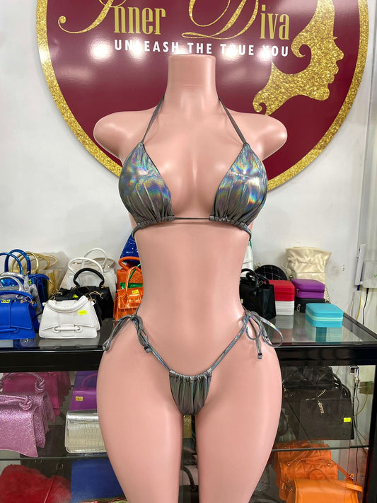 Iridescent 3pc Swimsuit