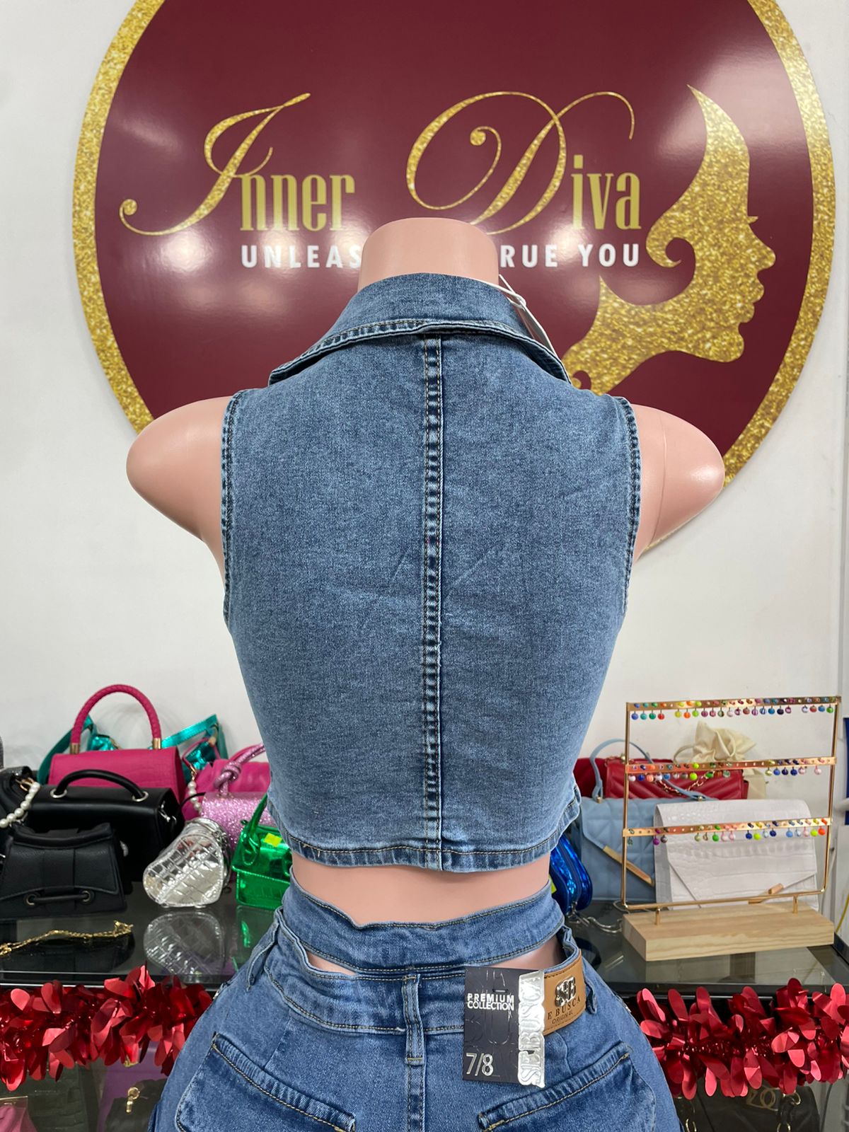Denim Top