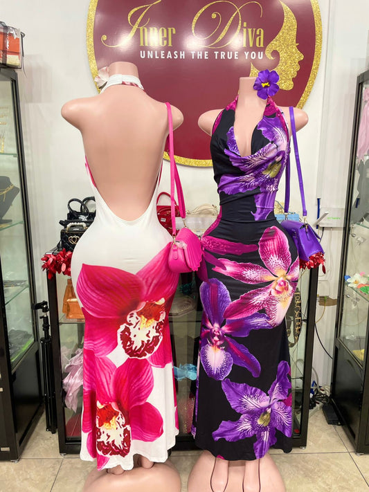 Floral Bodycon Dress