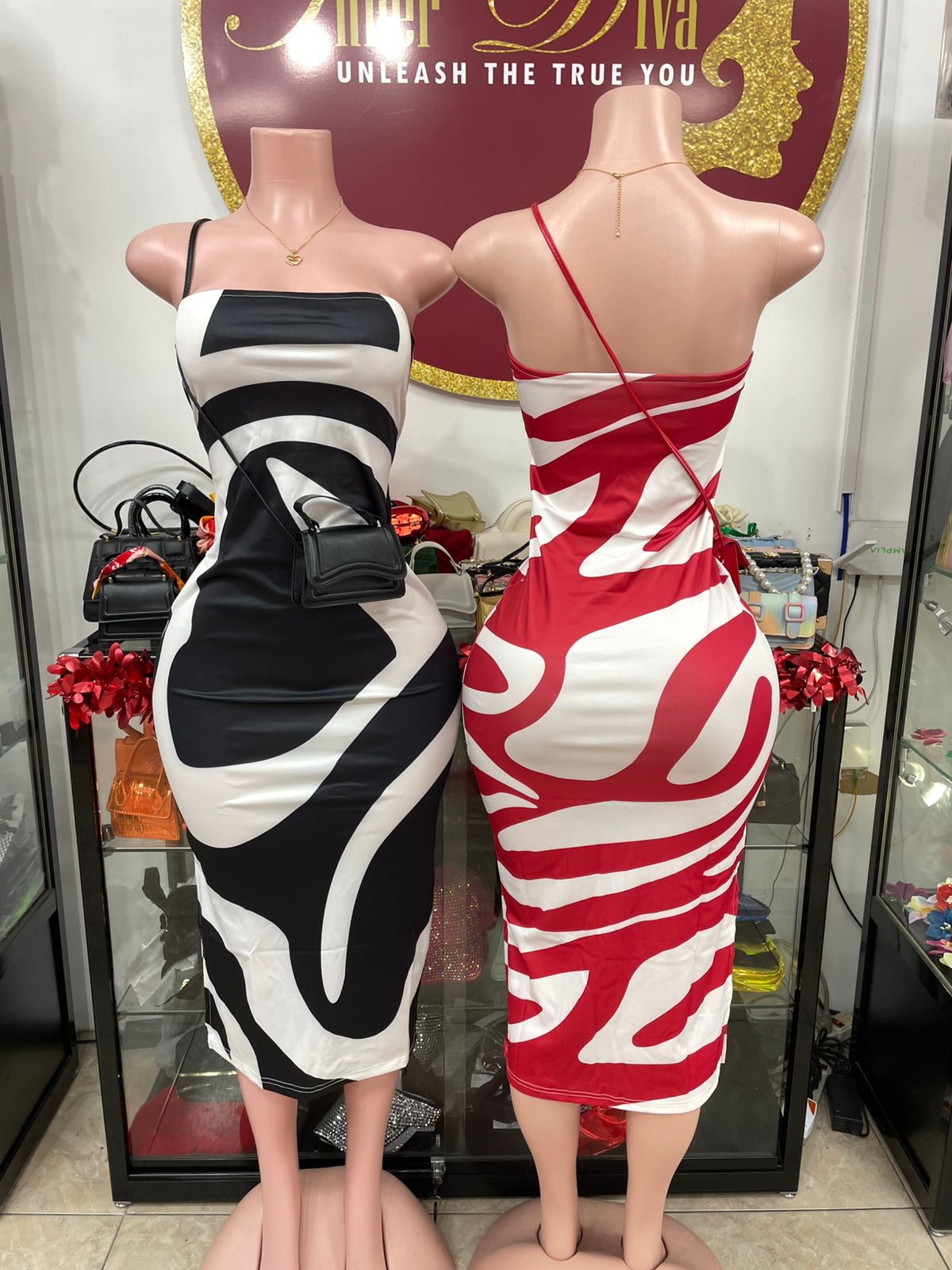 Tube Patterned Dress