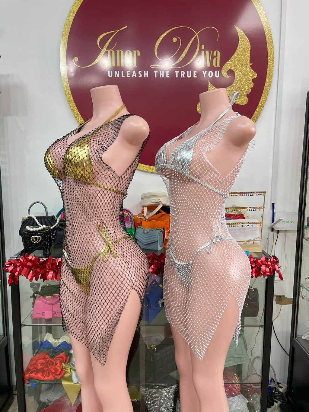 Rhinestone Throwover