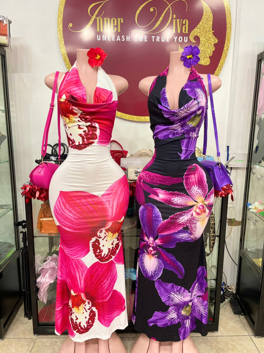 Floral Bodycon Dress