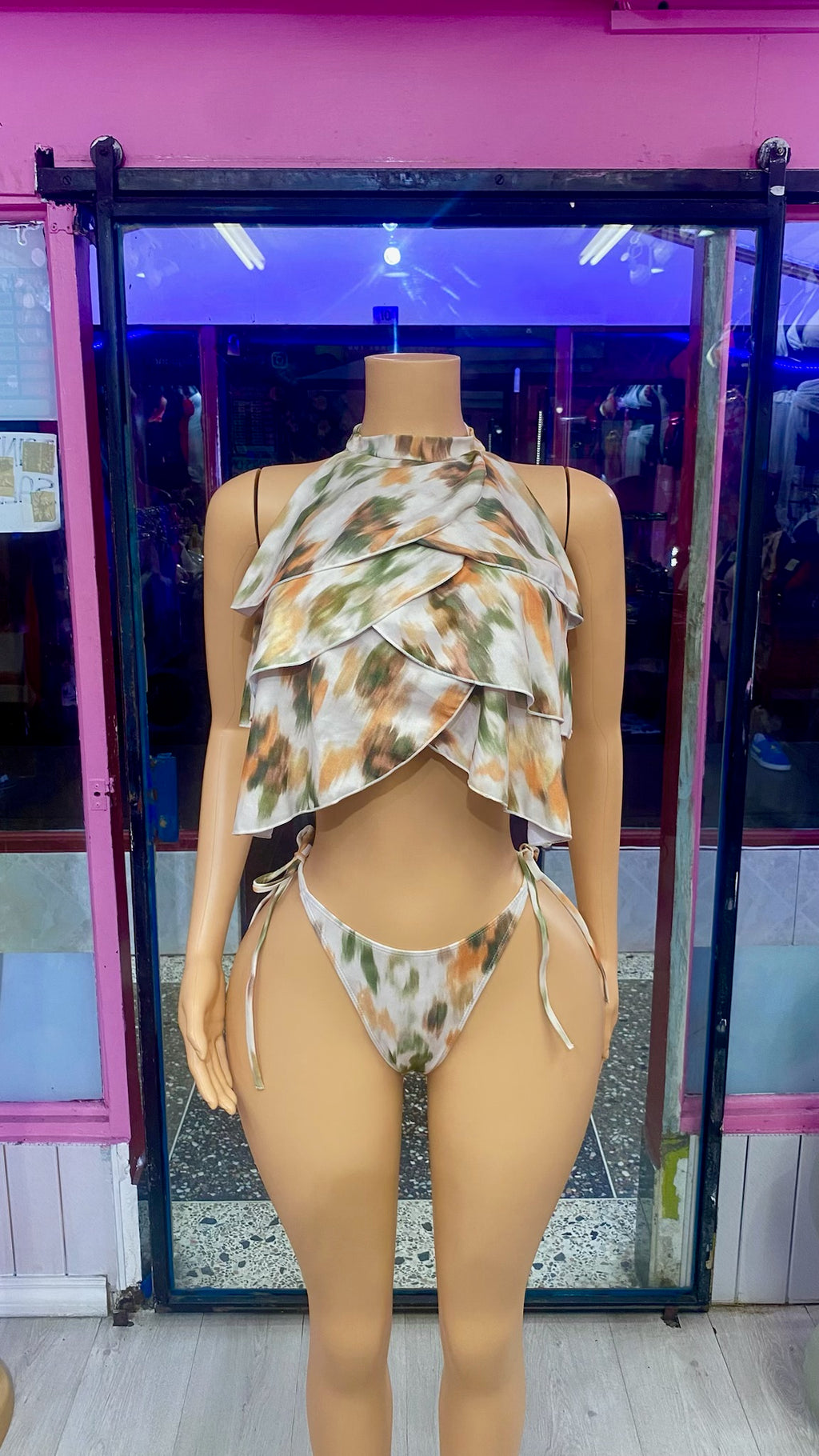 Tie Dye 4 Piece Swimwear