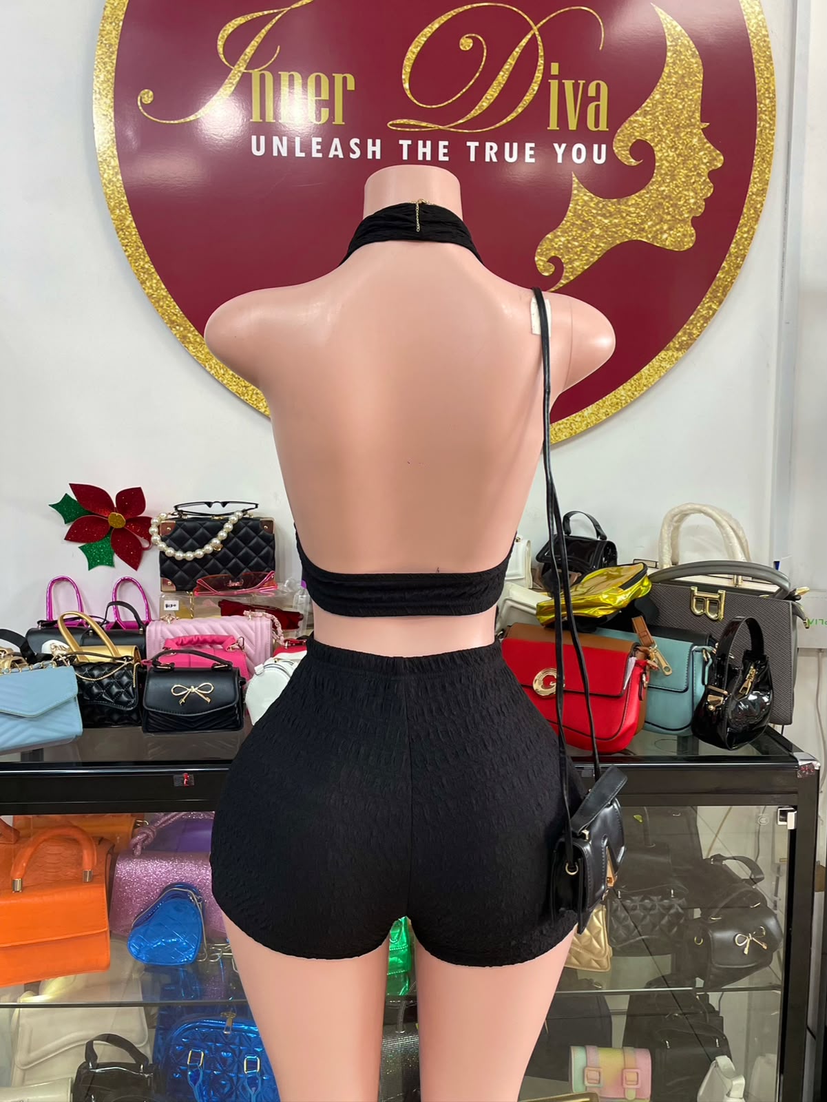 Halter Pants Set