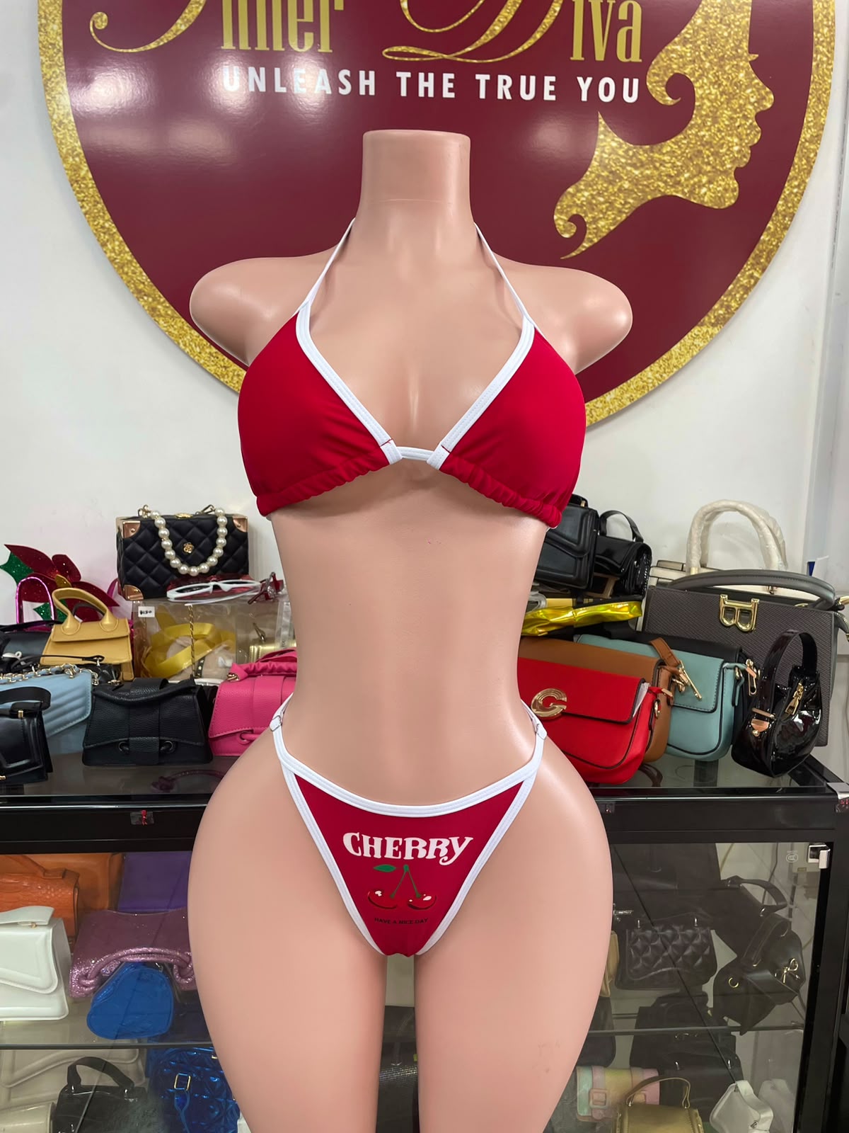 Cherry 3pc Swimsuit
