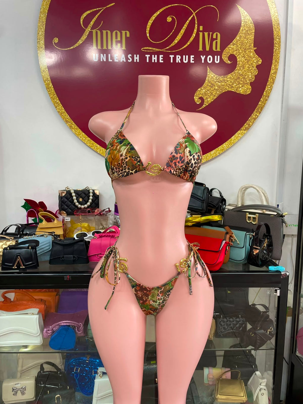 Animal Print Bikini