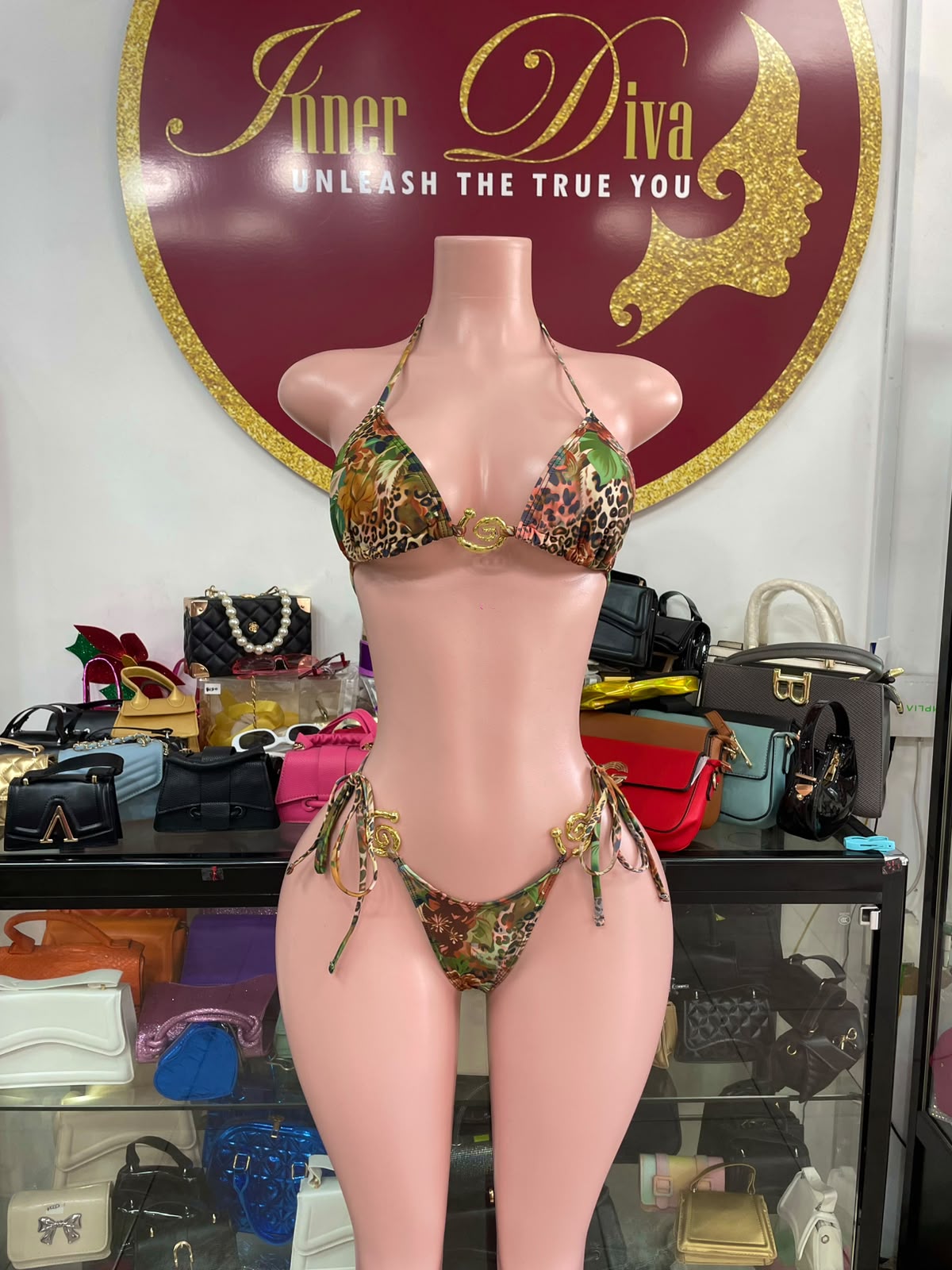 Animal Print Bikini