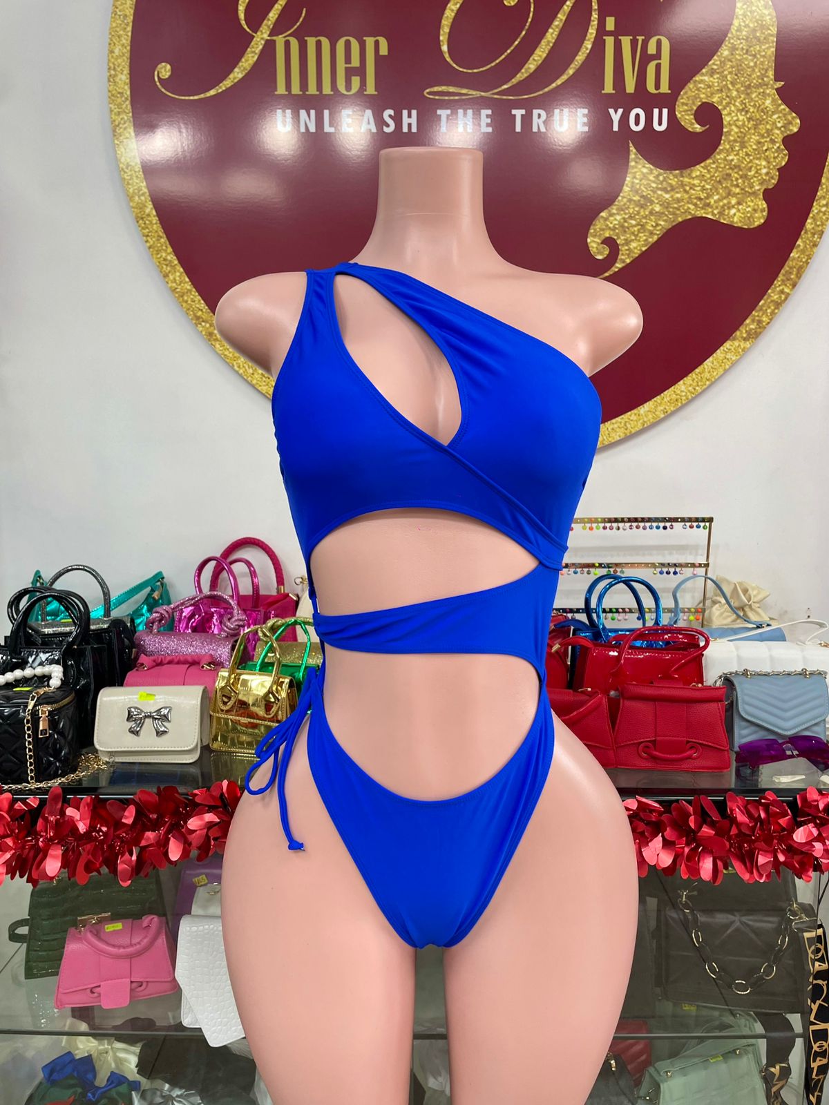 One Shoulder Monokini