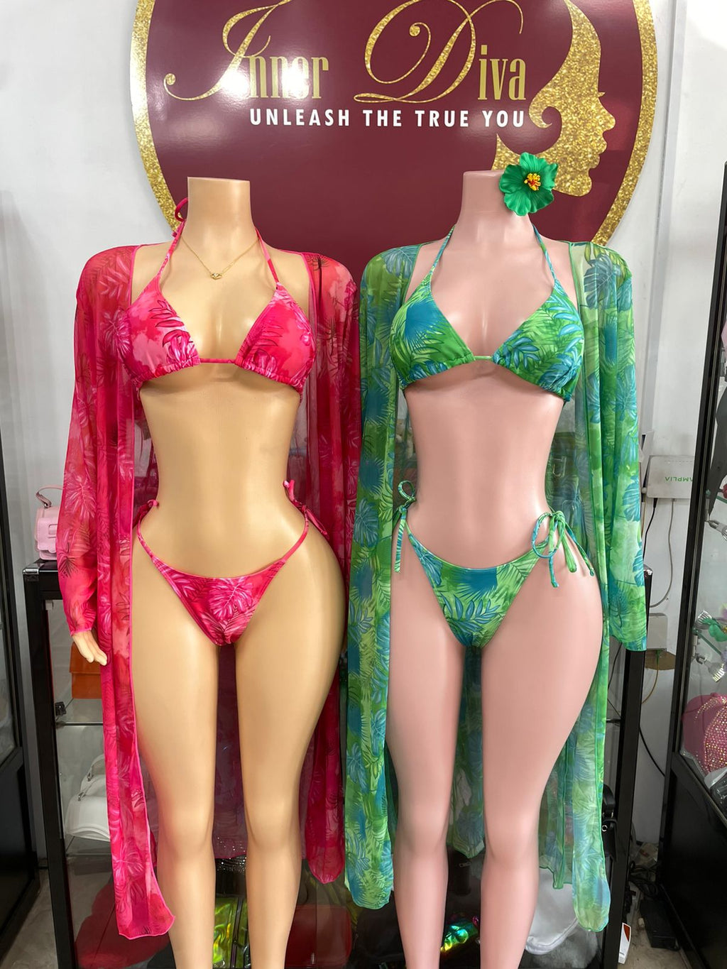 Tropical 3 Piece Swimwear