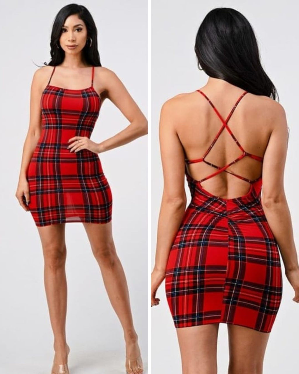 Plaid dress