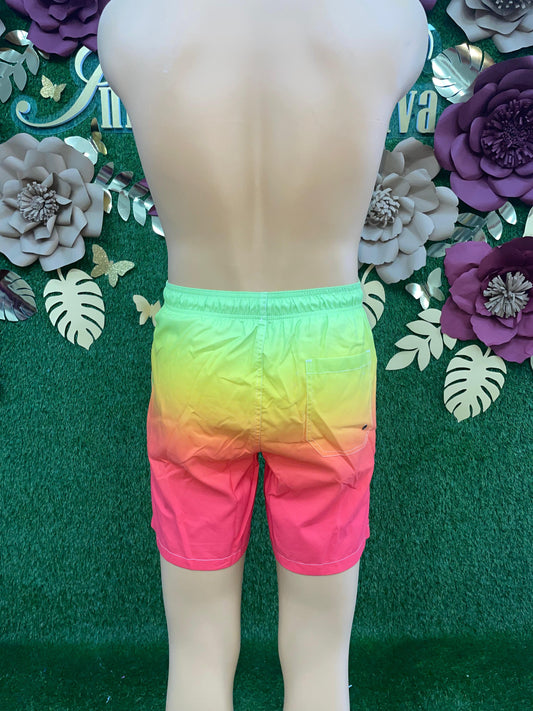 Multicolor Swim Trunks