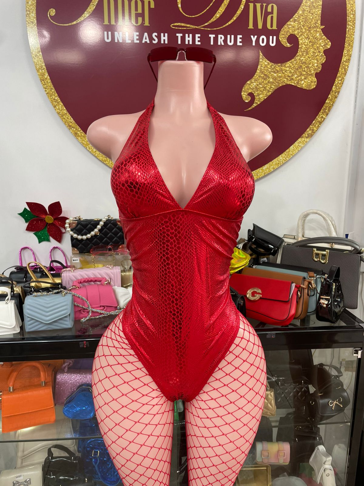 Red Monokini